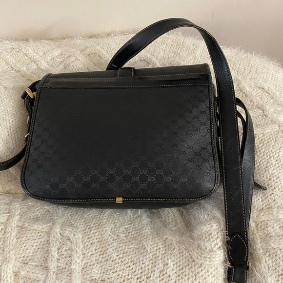 Gucci Bags Vintage Gucci Horseshoe Crossbody Bag Poshmark